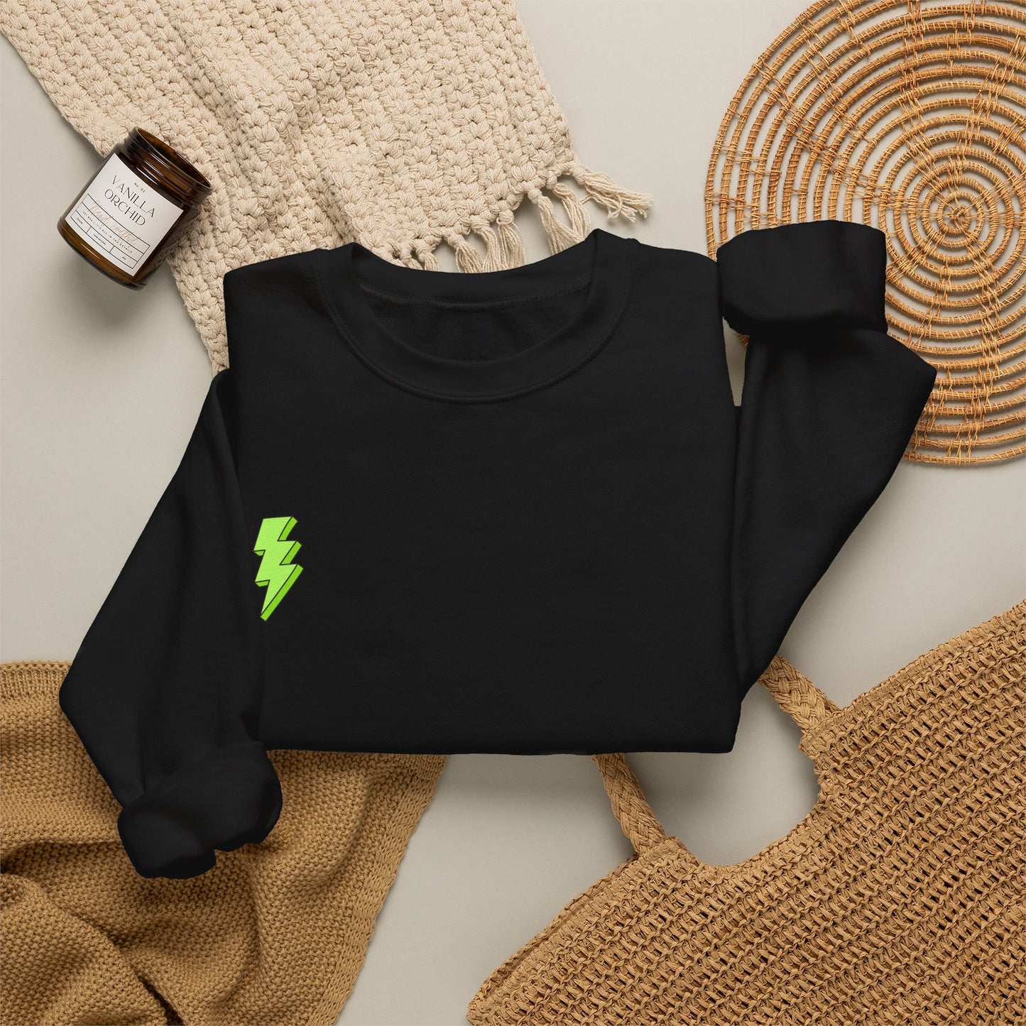 Logo & Lighting Crew Sweatshirt