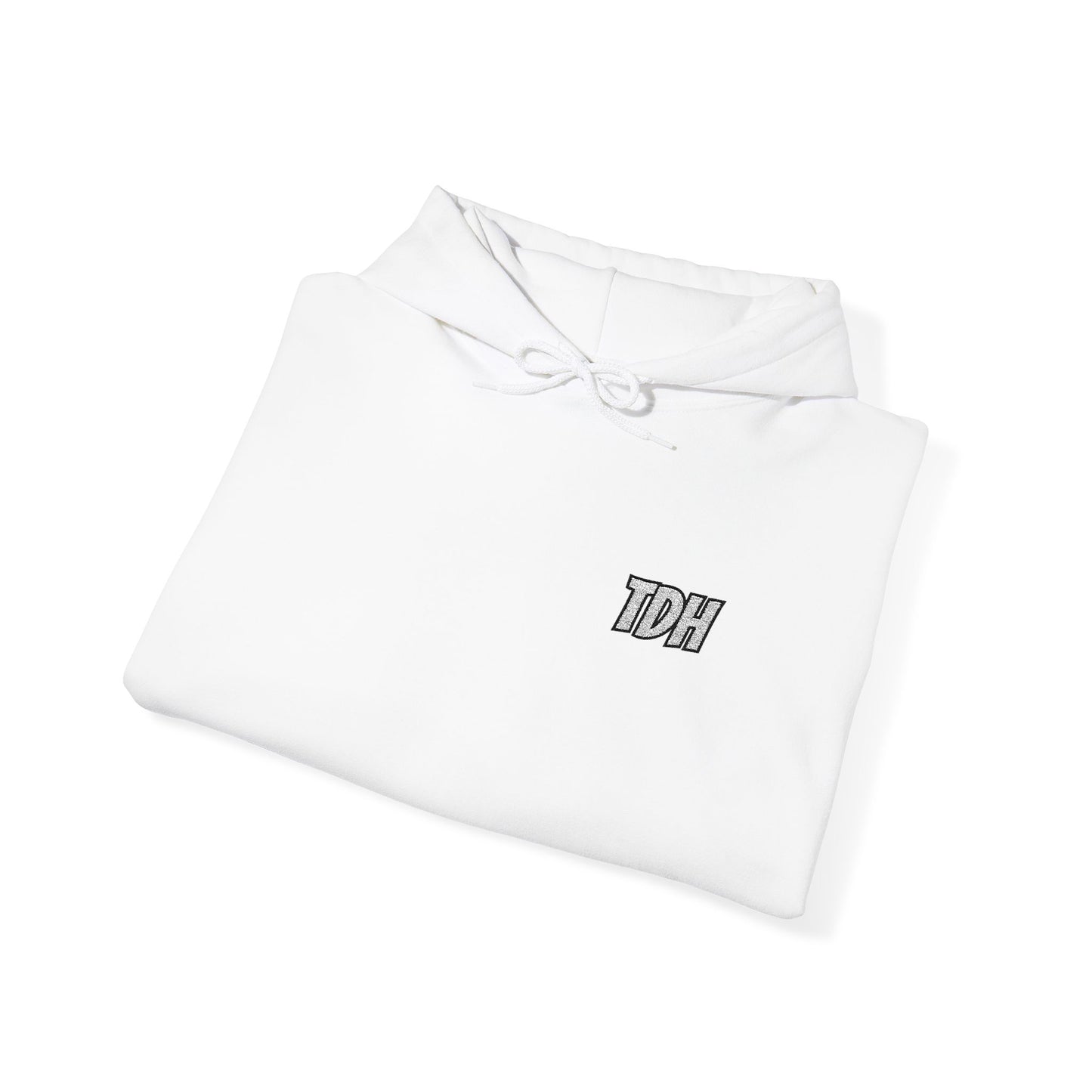 TDH Embroidered Hoodie - White